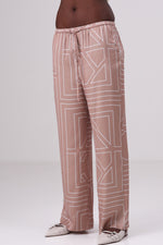 מכנס ארוך עם הדפס לוגו