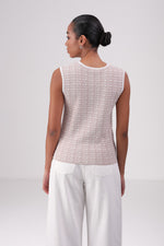 גופיית ז'קארד בגזרה ישרה