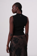 גופיית סריג עם לולאה