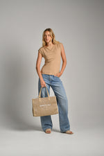 טופ אלסטי ללא מפתח לנשים