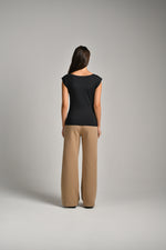 טופ אלסטי ללא מפתח לנשים