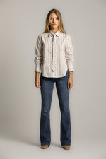 חולצה מכופתרת עם עניבה תואמת | קנת קול