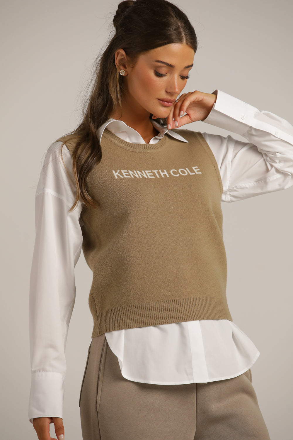 ווסט סרוג ממותג לנשים | קנת קול