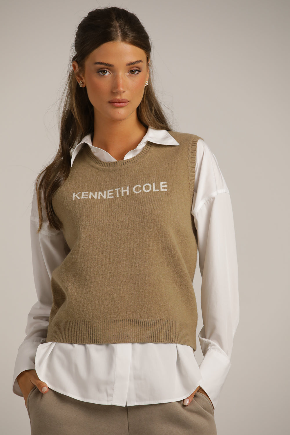 ווסט סרוג ממותג לנשים | קנת קול