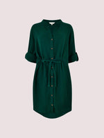 שמלת מידי טטרה בצבע ירוק - MASHBIR//365