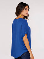 חולצה אלגנטית בצבע כחול - MASHBIR//365
