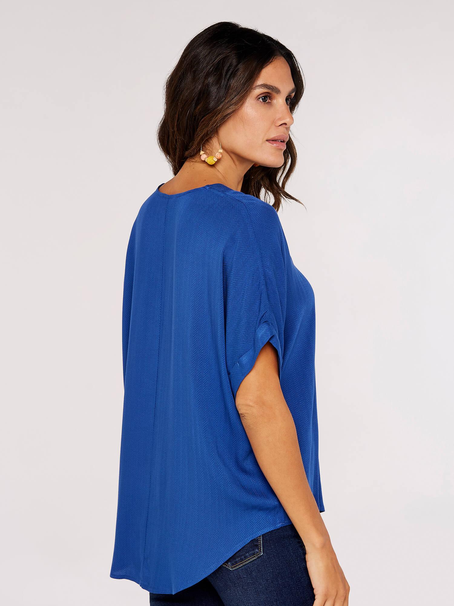 חולצה אלגנטית בצבע כחול - MASHBIR//365