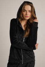 סווטשירט קטיפה עם רוכסן | קנת קול