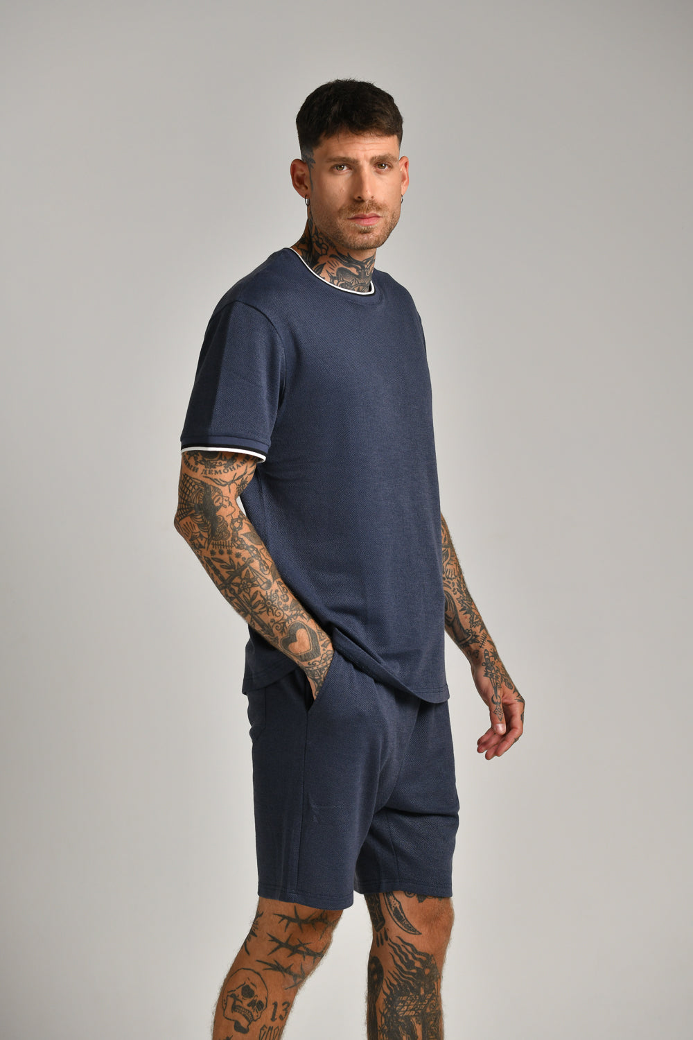 טי שירט אוברסייז פיקה לגברים