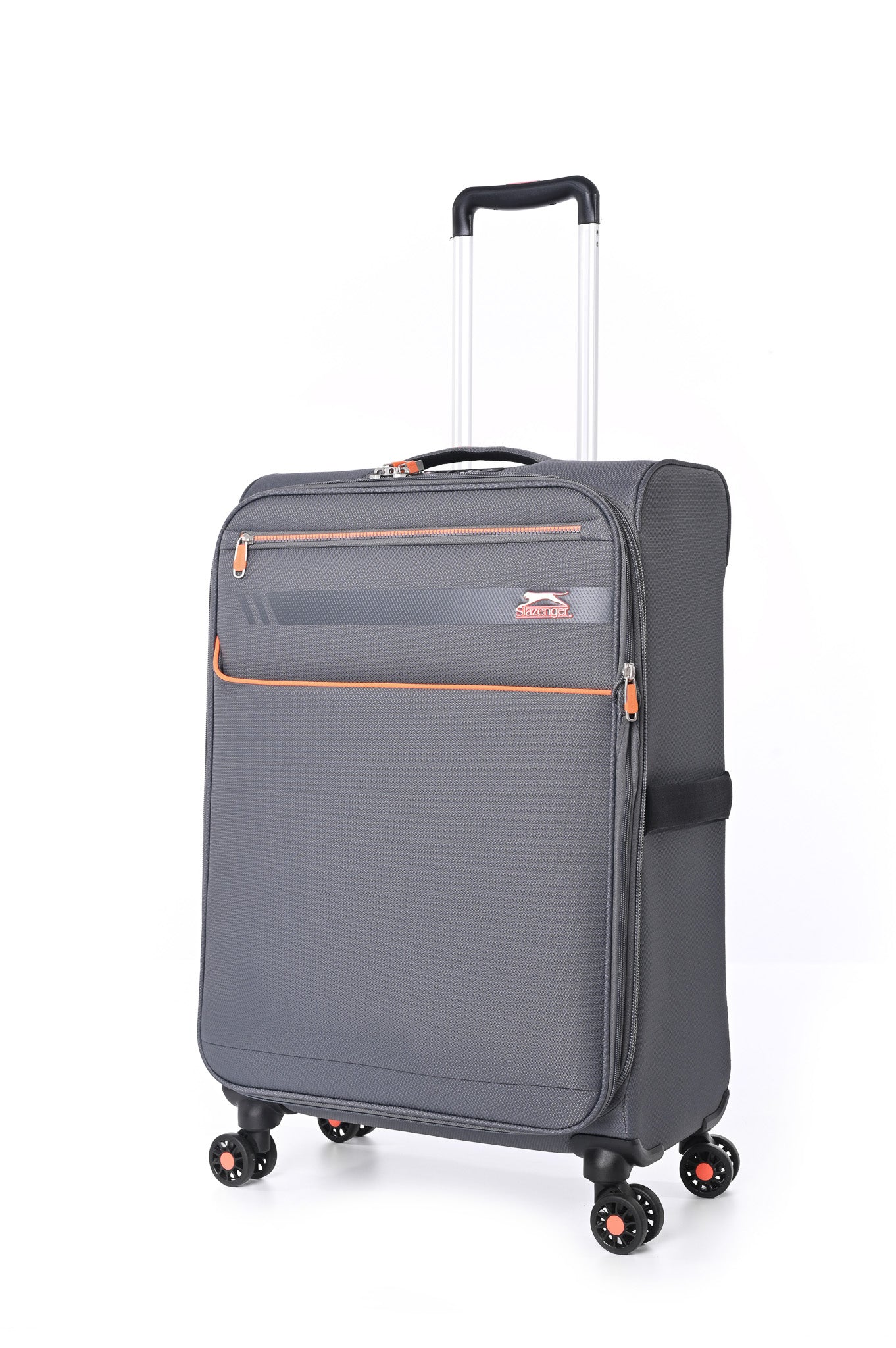 מזוודה מבד בינונית 23.5" דגם BARCELONA בצבע אפור