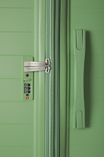 מזוודה קשיחה טרולי עלייה למטוס 19" מדגם INFLUENCE בצבע ירוק בהיר