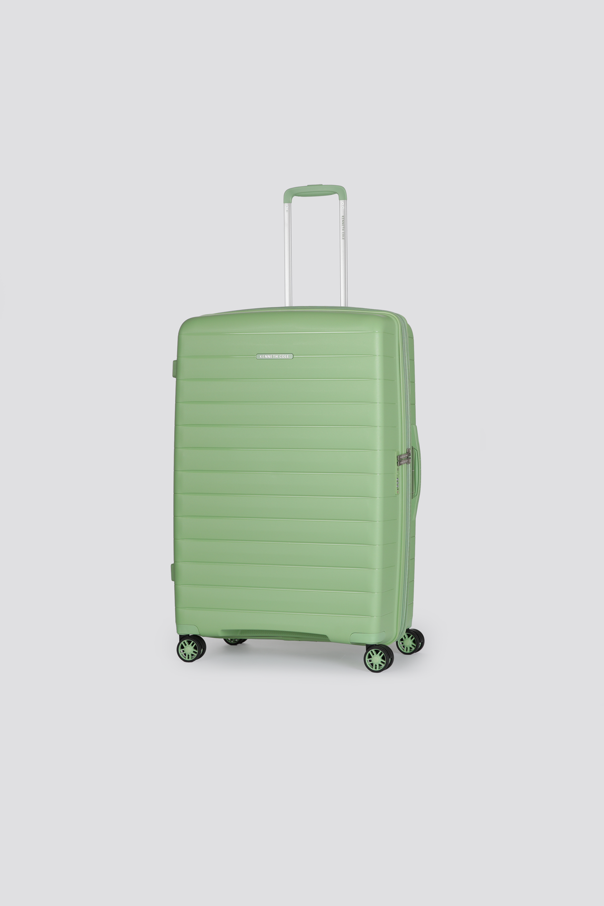 מזוודה קשיחה טרולי עלייה למטוס 19" מדגם INFLUENCE בצבע ירוק בהיר