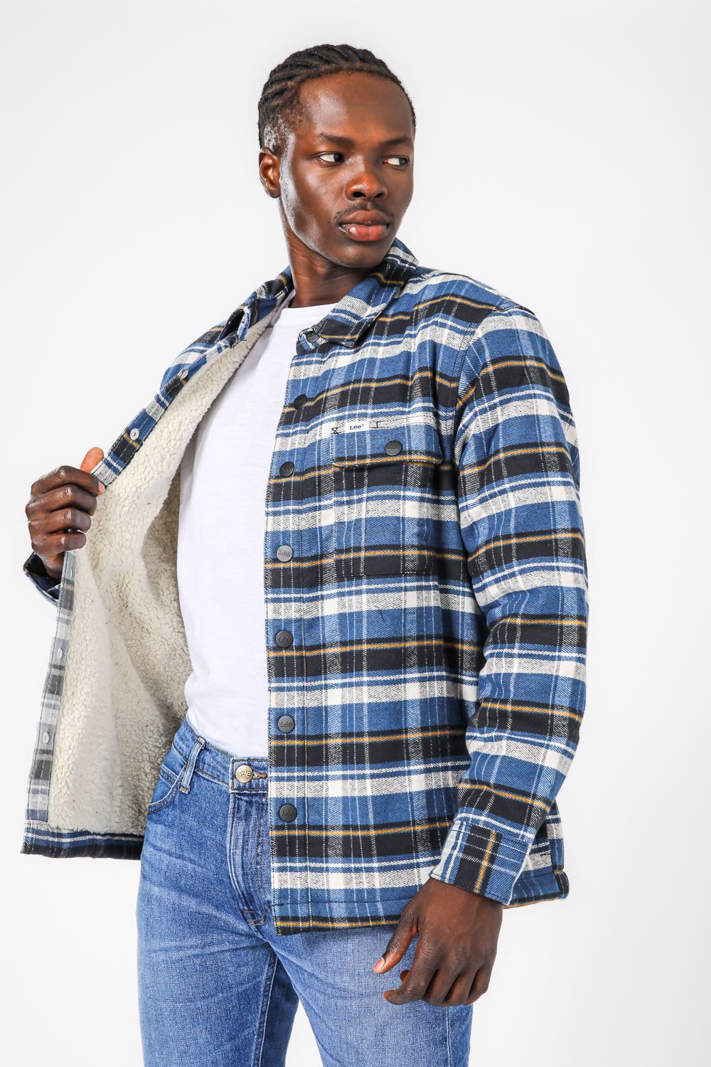 ג'קט משובץ לגברים