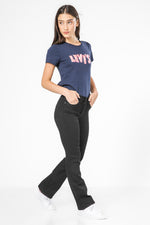 ג'ינס לנשים 315 Shaping Boot בצבע שחור