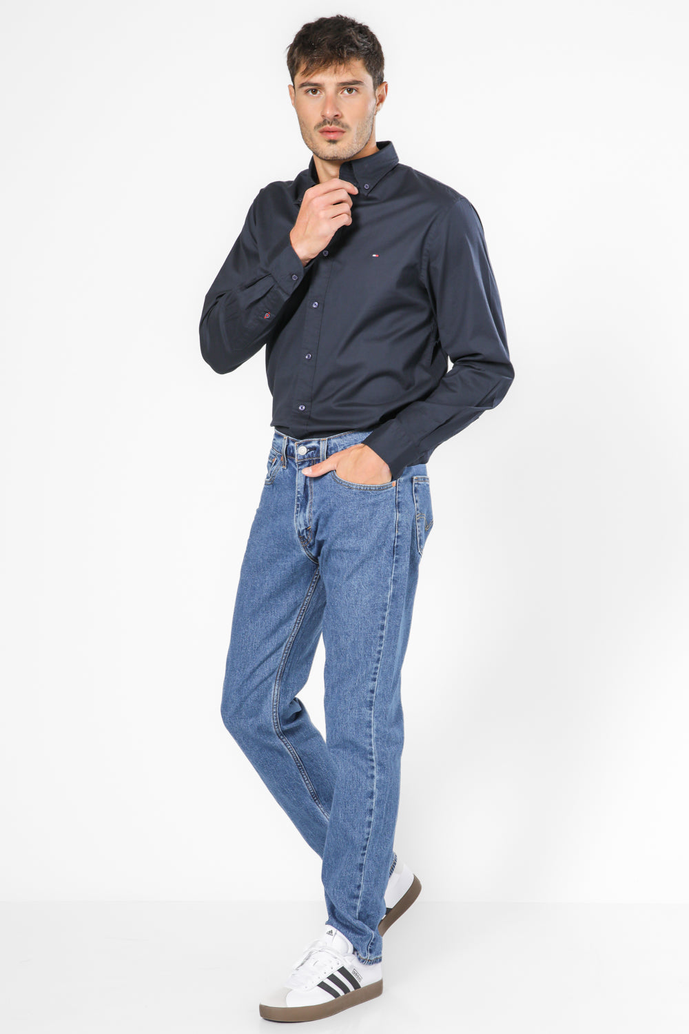 ג'ינס 505 REGULAR בצבע כחול