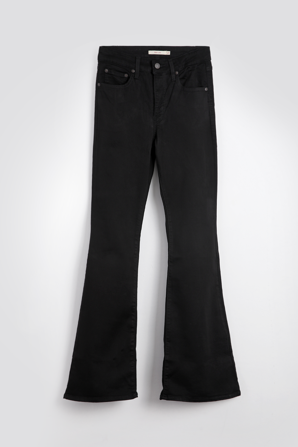 מכנסי ג'ינס 726 פדלפון בצבע שחור