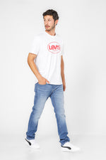 טישירט קצרה CALIFORNIA בצבע לבן