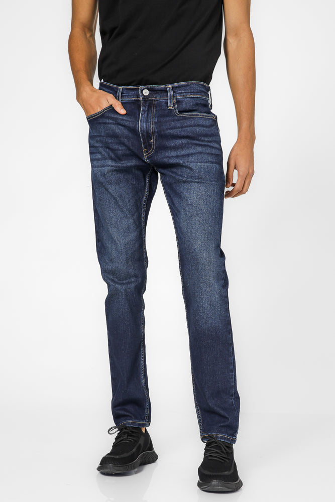 ג'ינס לגברים בצבע כחול 512 SLIM TAP