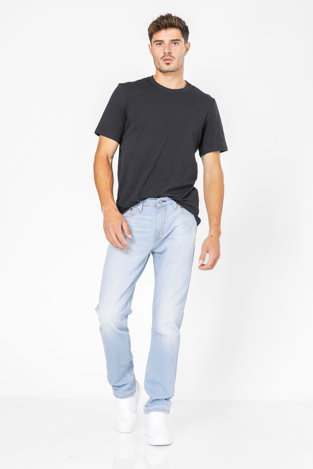 ג'ינס 5 Pocket M בצבע כחול בהיר