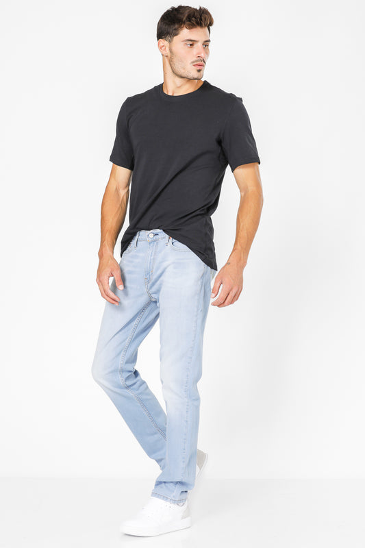 ג'ינס 5 Pocket M בצבע כחול בהיר