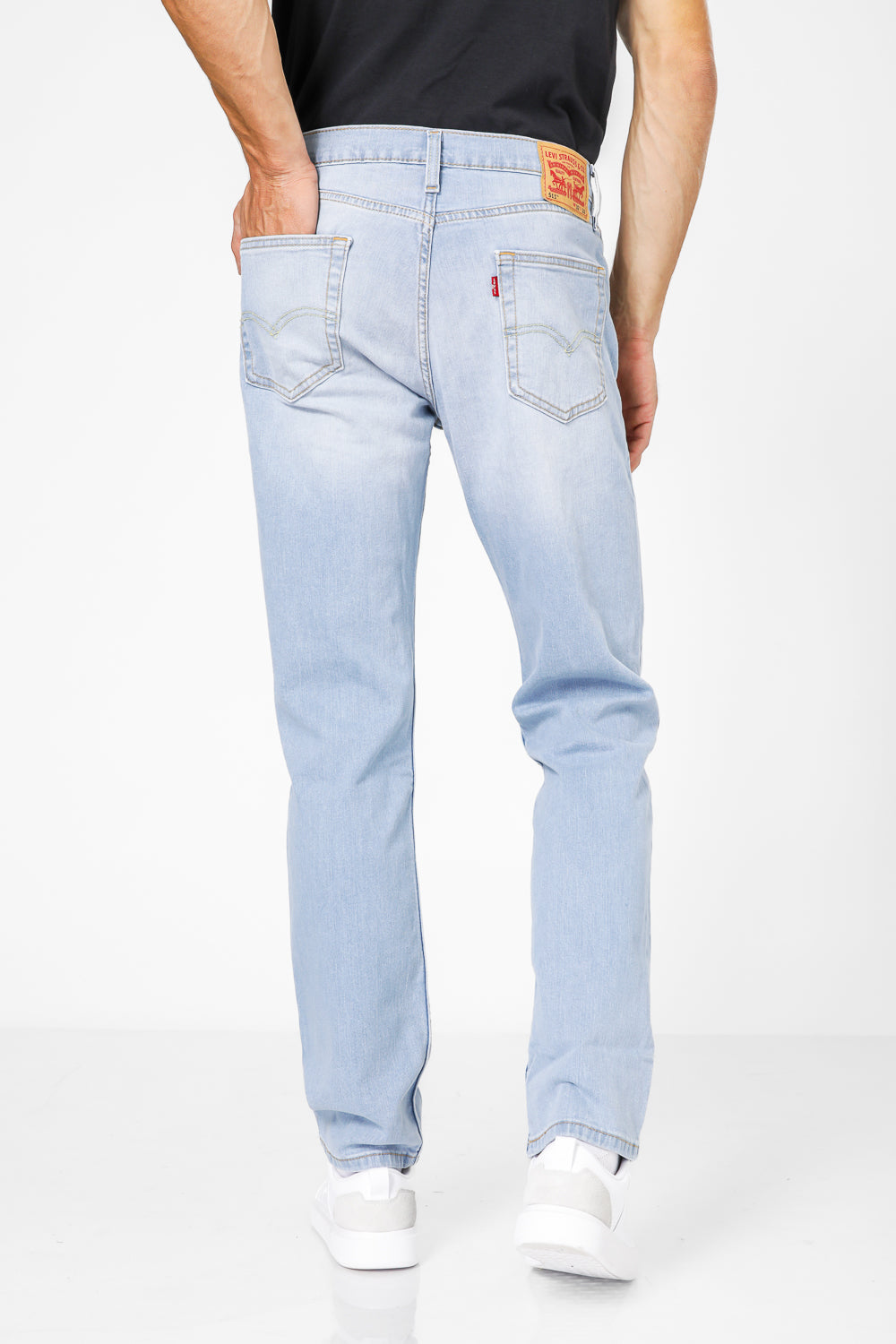 ג'ינס 5 Pocket M בצבע כחול בהיר