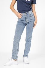 ג'ינס 724 High Rise Straight בצבע כחול בהיר