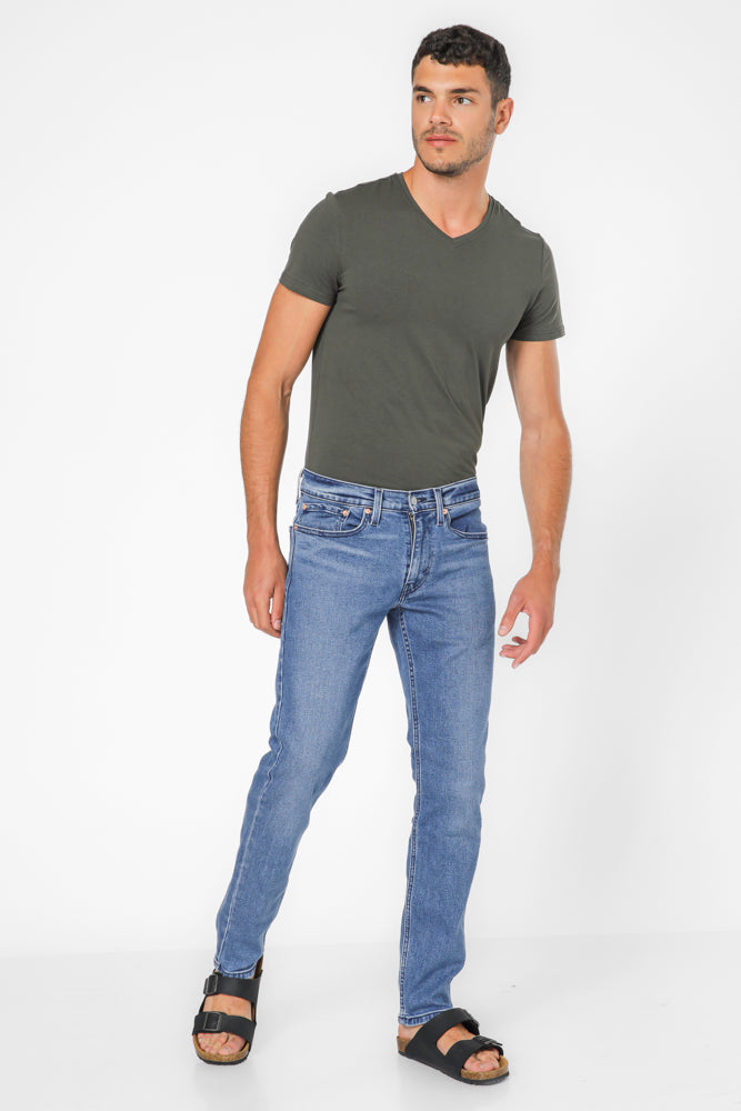 ג'ינס לגברים 511 SLIM בצבע MED INDIGO