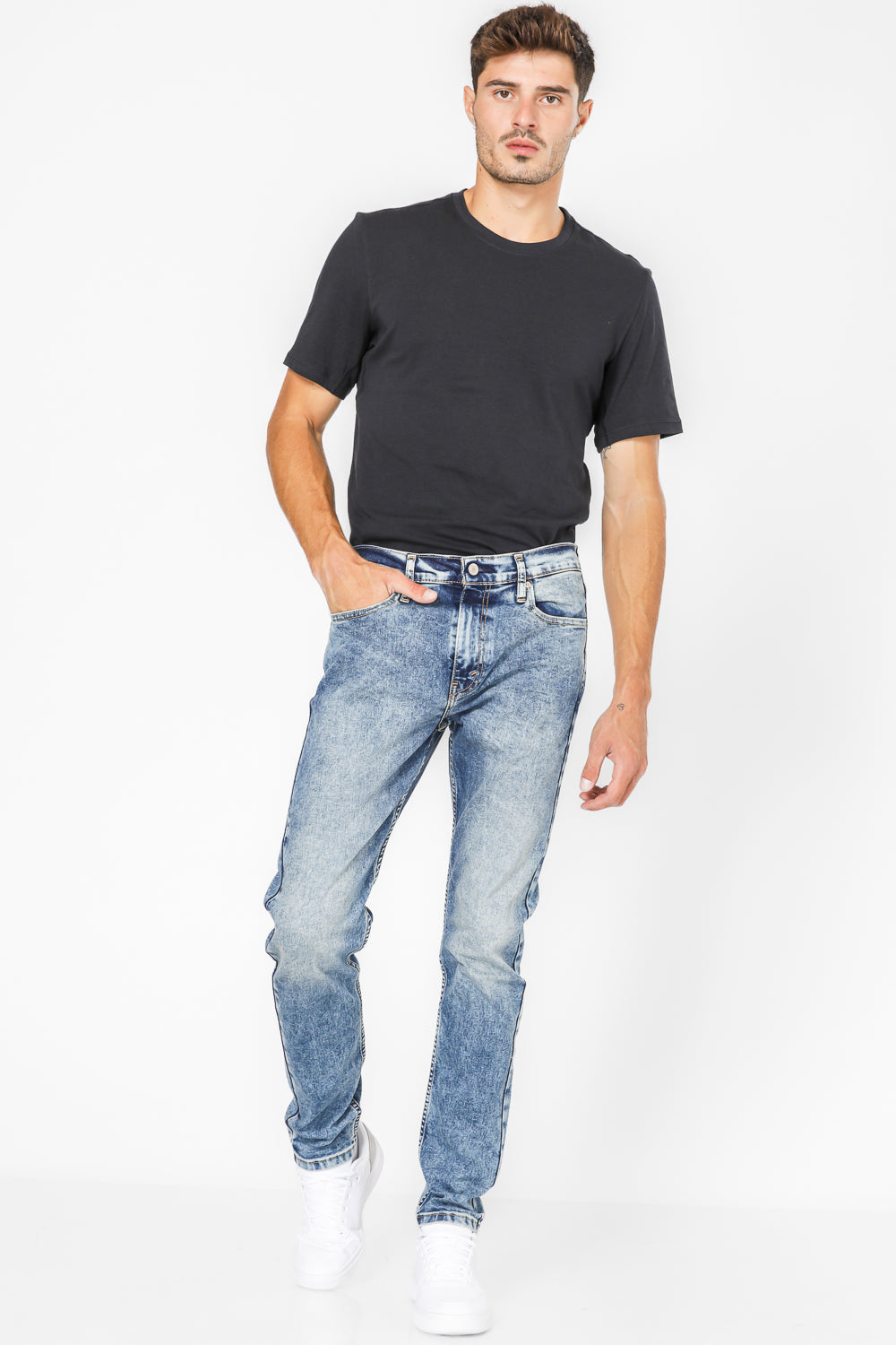 ג'ינס MFL 512  בצבע כחול