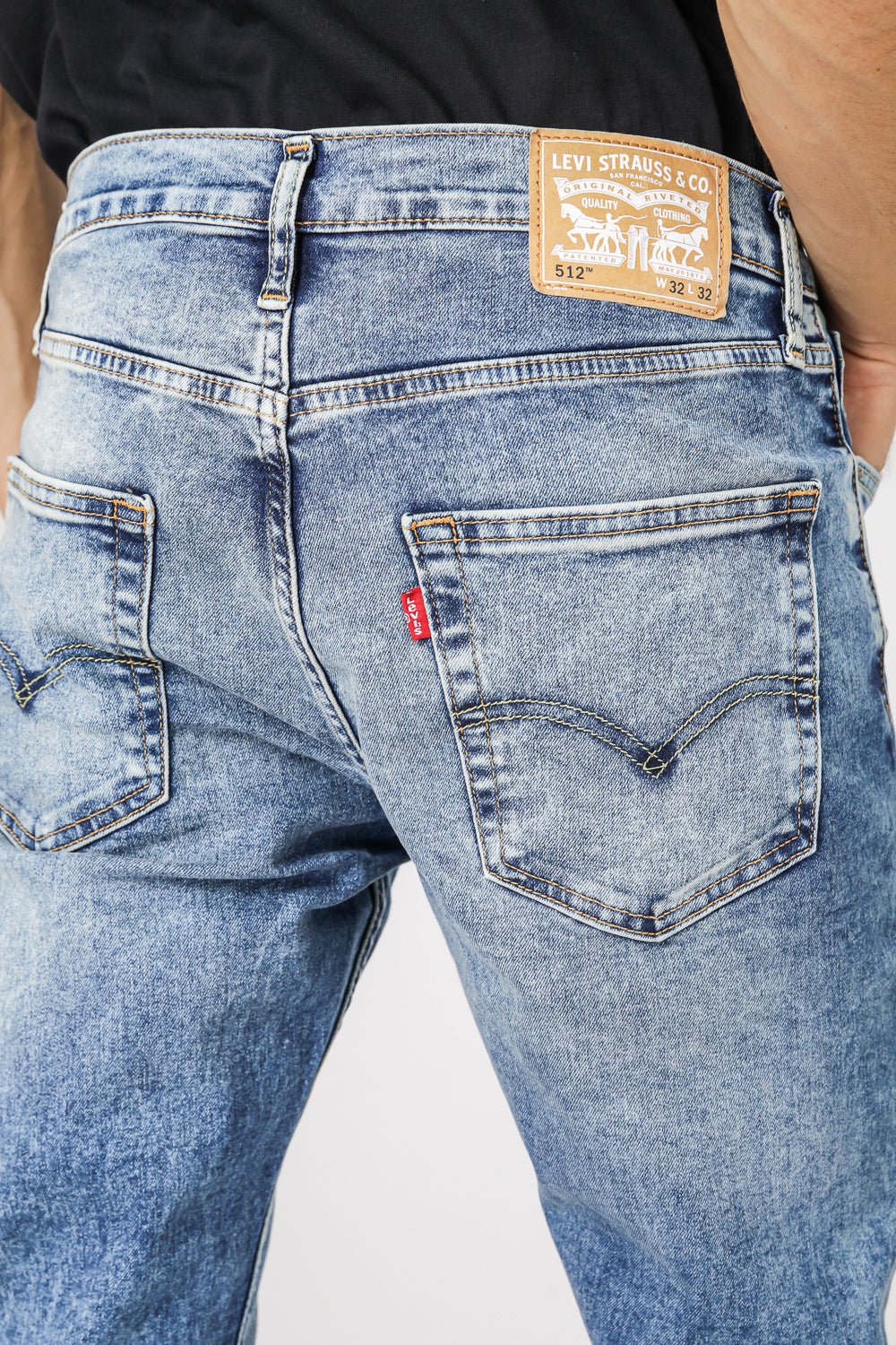 ג'ינס MFL 512  בצבע כחול