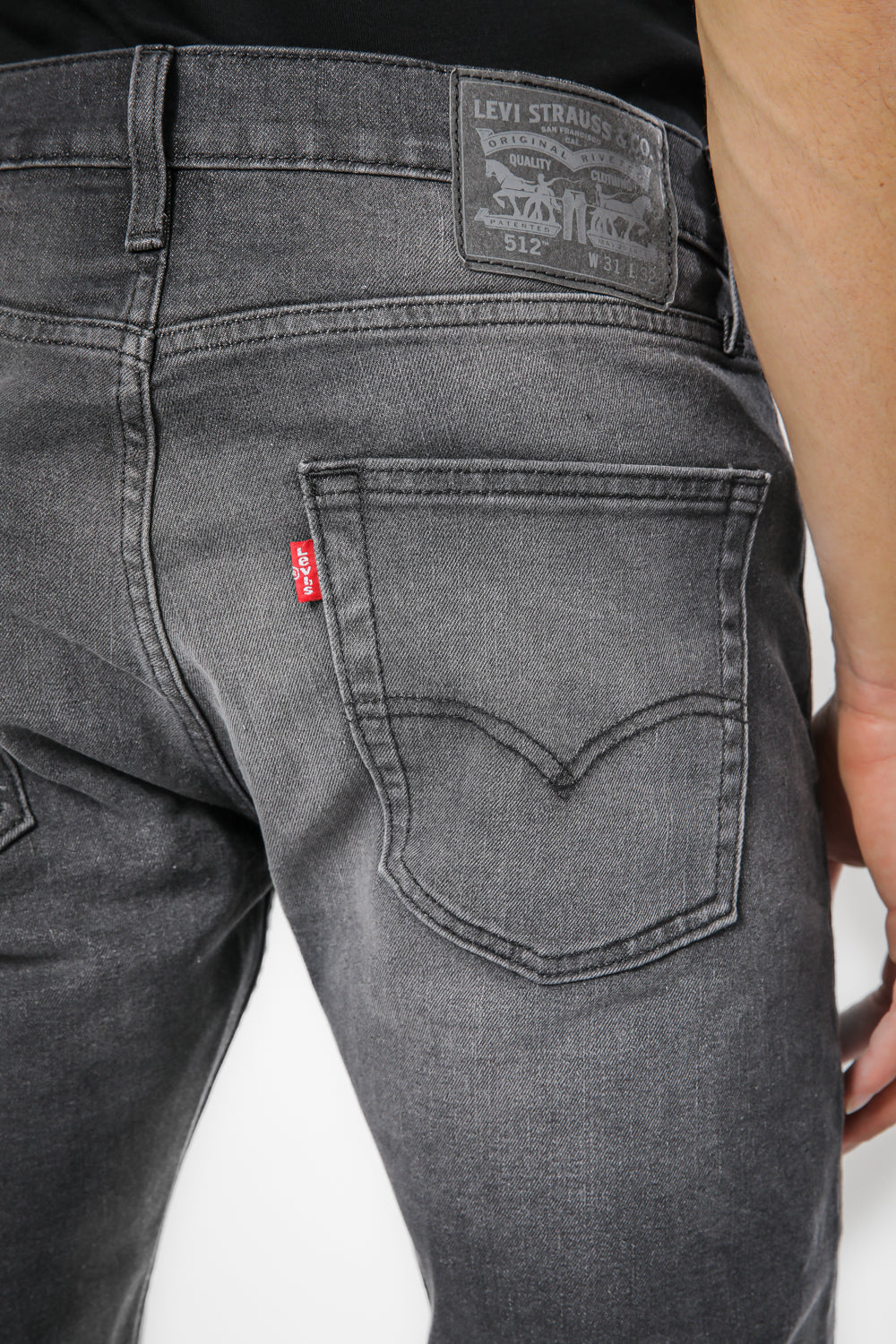 ג'ינס MFL 512 בצבע אפור כהה