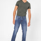ג'ינס לגברים  511 Slim Fit Mid Rise בצבע כחול כהה - 2