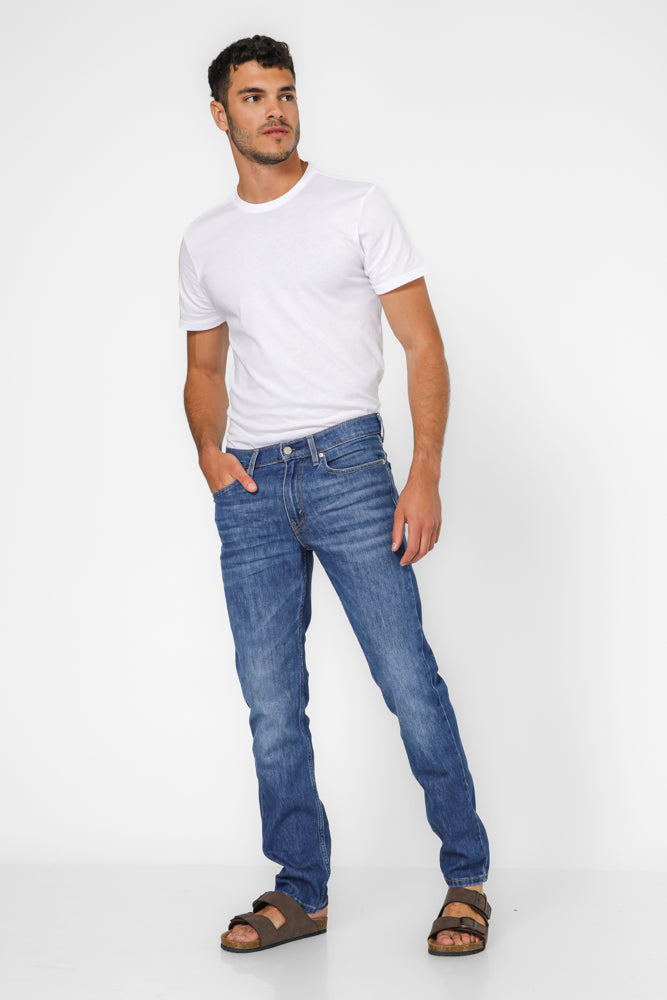 ג'ינס לגברים 511 SLIM בצבע MED INDIGO