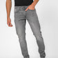 ג'ינס לגברים SKINNY TAPER בצבע אפור בהיר - 4
