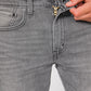 ג'ינס לגברים SKINNY TAPER בצבע אפור בהיר - 5