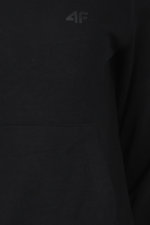 סווטשירט קפוצ'ון בצבע שחור