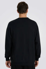 סווטשירט צווארון עגול French terry twill  לגברים | 4F