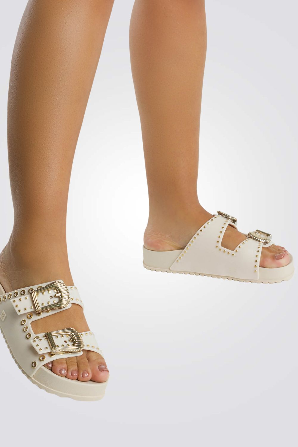 כפכפים HOLD בצבע קרם