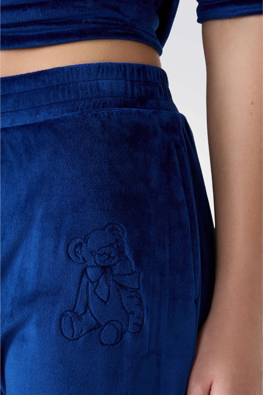 מכנסי פיג'מה עם רקמה של דובי | איתם