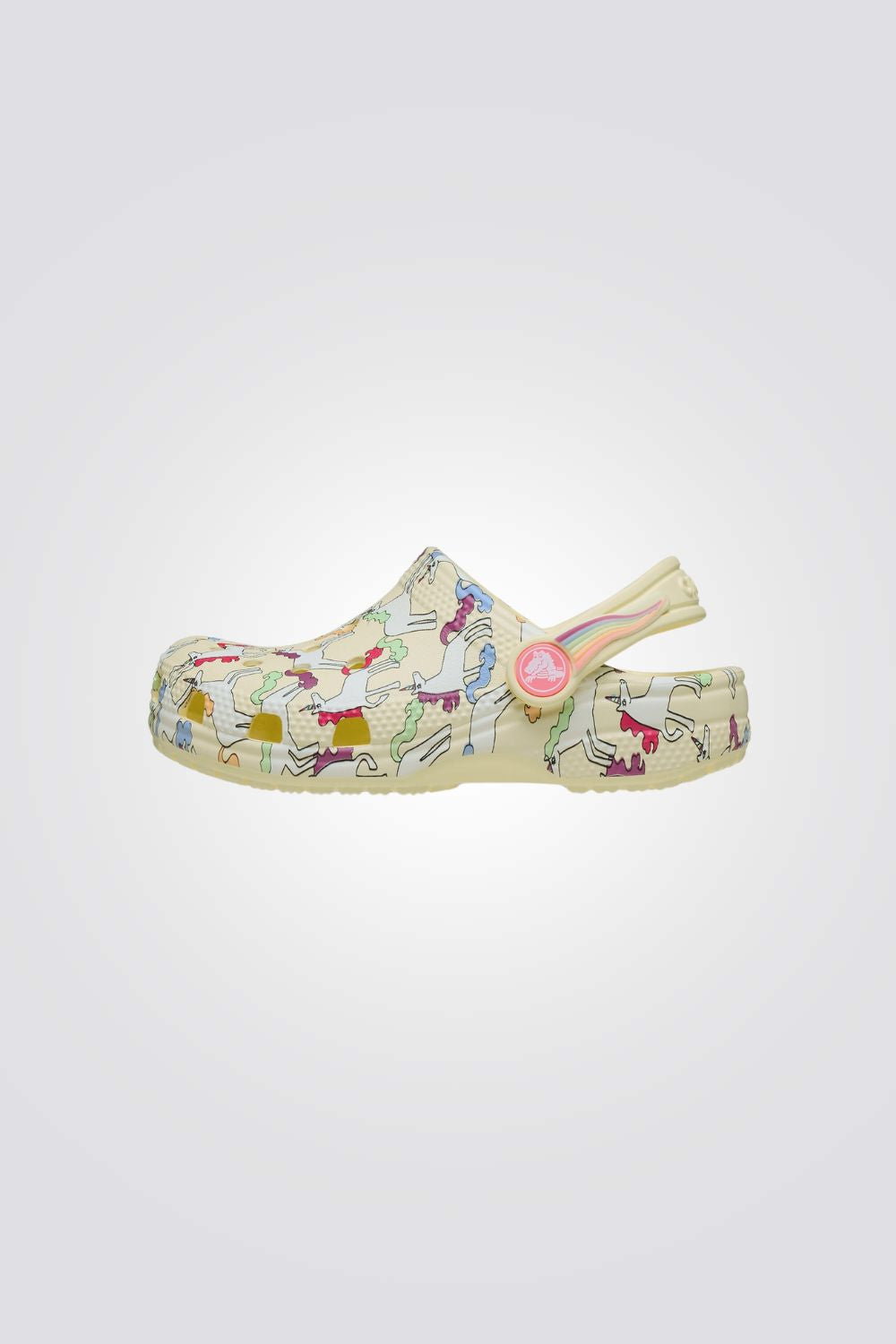 כפכפי חד קרן לילדים במידות קטנות Classic Unicorn Graphic Clog | קרוקס
