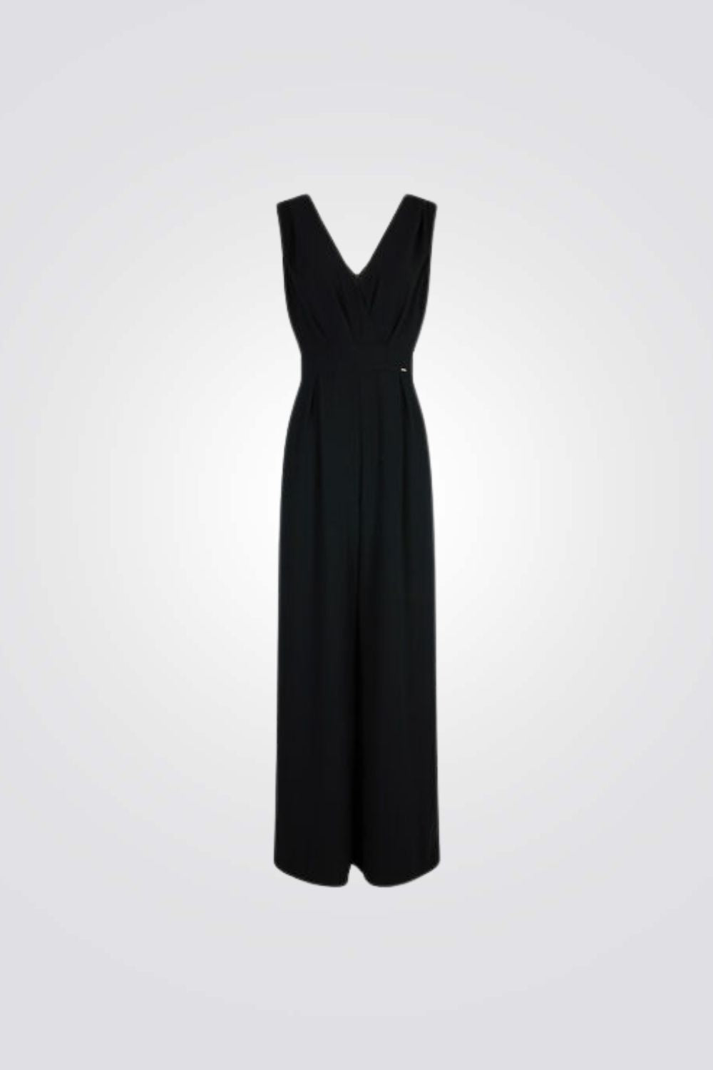 אוברול ארוך Wide Leg בצבע נייבי