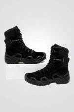 נעליים טקטיות גבוהות בצבע שחור