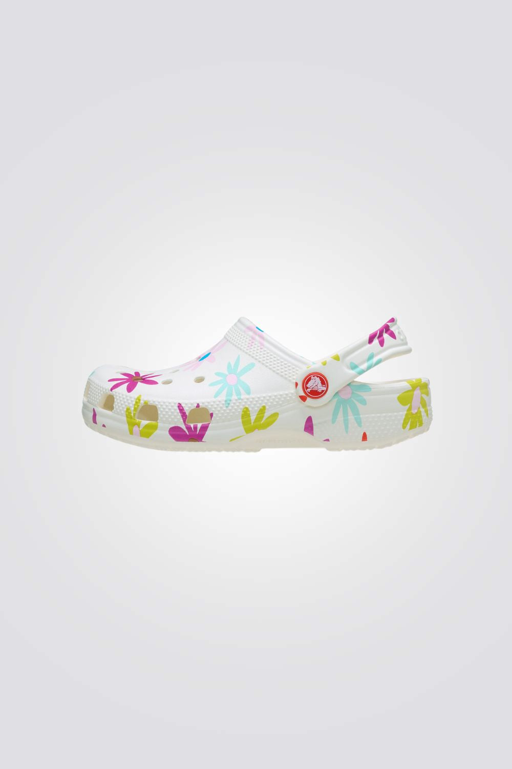 כפכפים בהדפס פרחוני לילדים Classic Crafted Daisy Clog | קרוקס