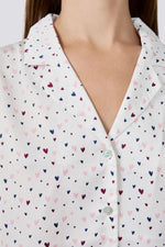 חולצת פיג'מה מכופתרת קצרה | איתם