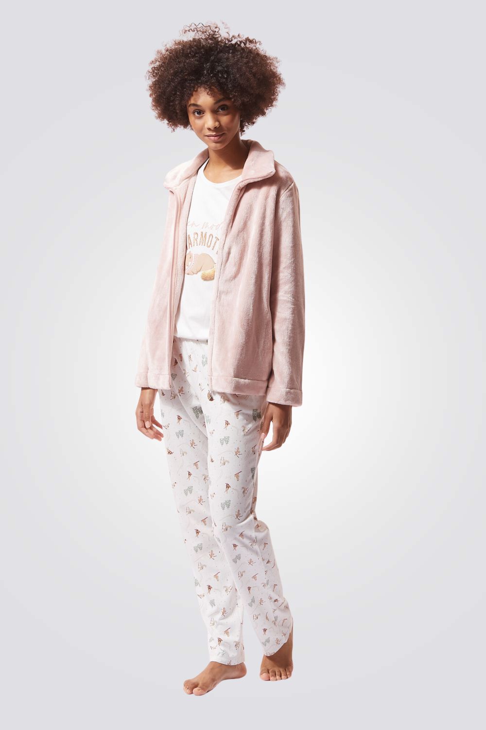 סט פיג'מה שלושה חלקים | איתם