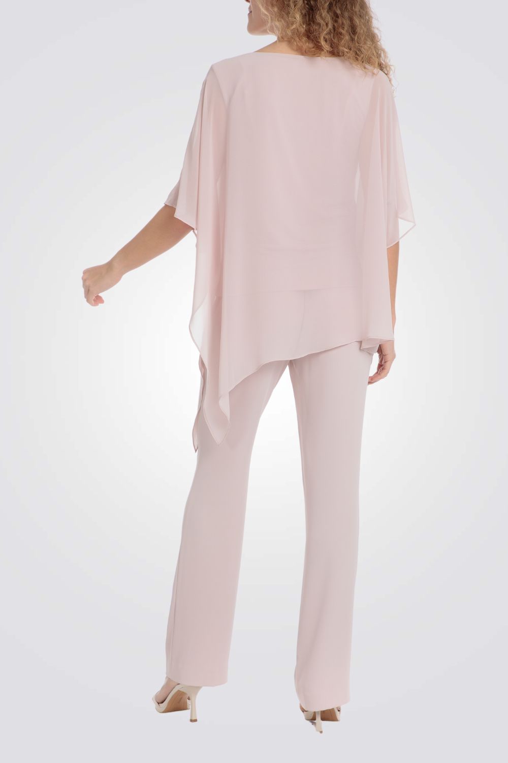 חולצה שוולי עטלף בצבע ורוד