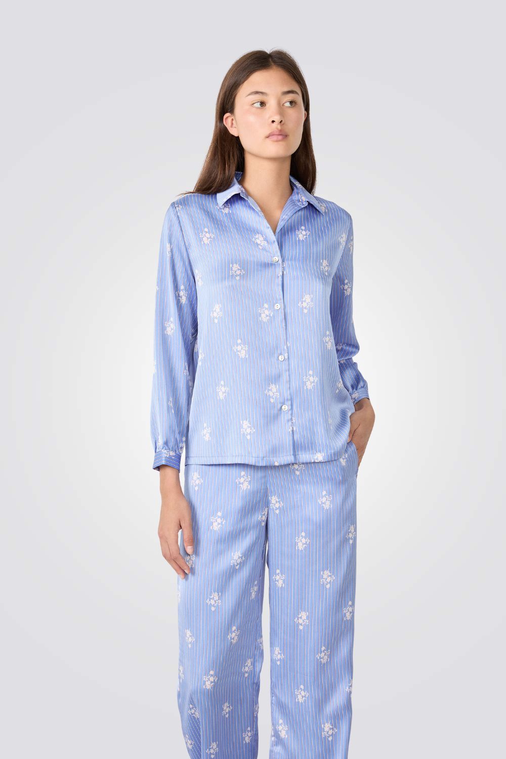 חולצת פיג'מה מכופתרת | איתם