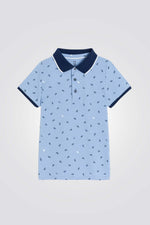 חולצת פולו שרוול קצר בנים