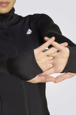 ג'קט ספורט צמוד  Essentials zip-through jacket לנשים