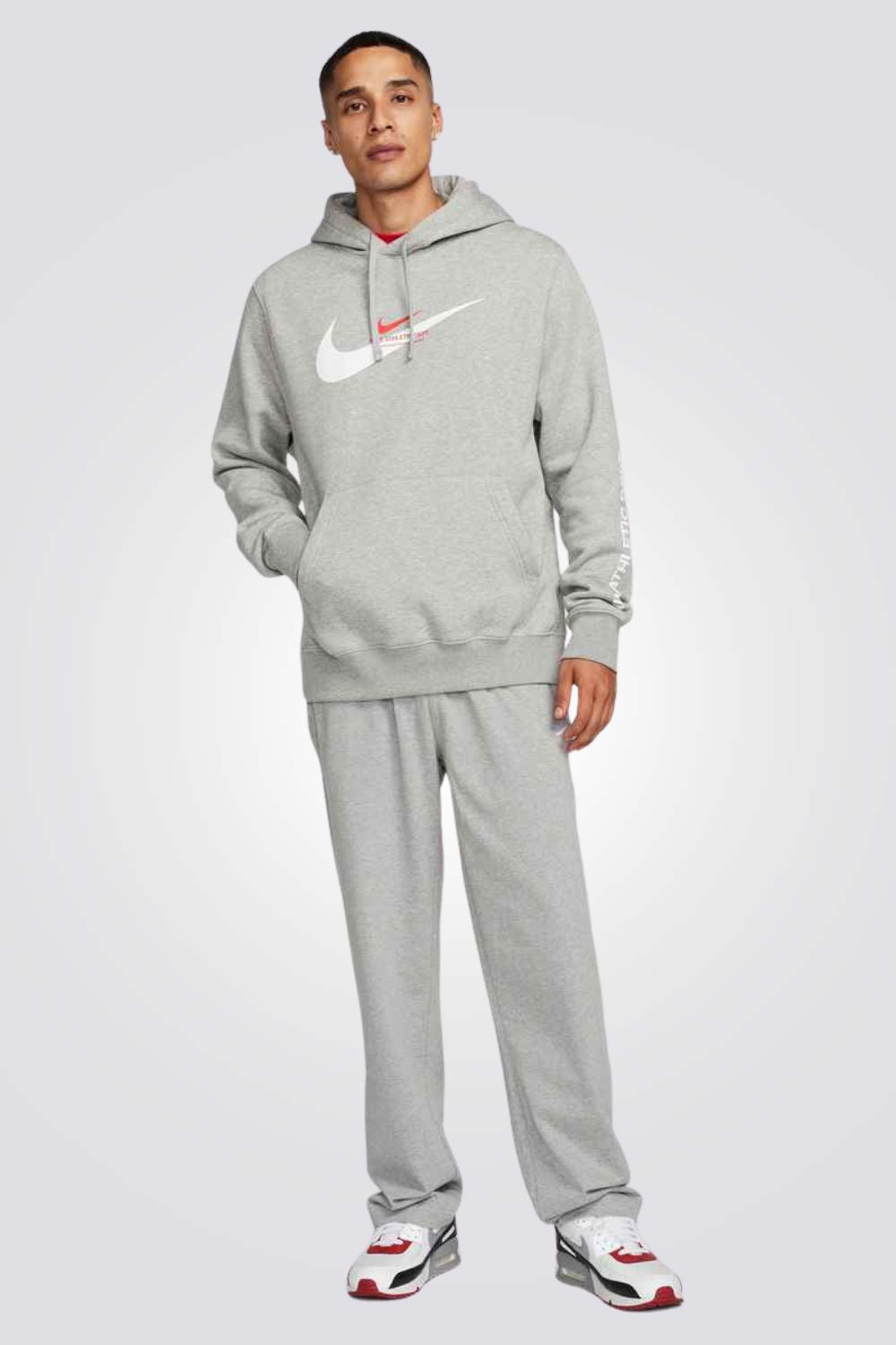 מכנסי סריג מבד כותנה נעים לגברים | נייקי