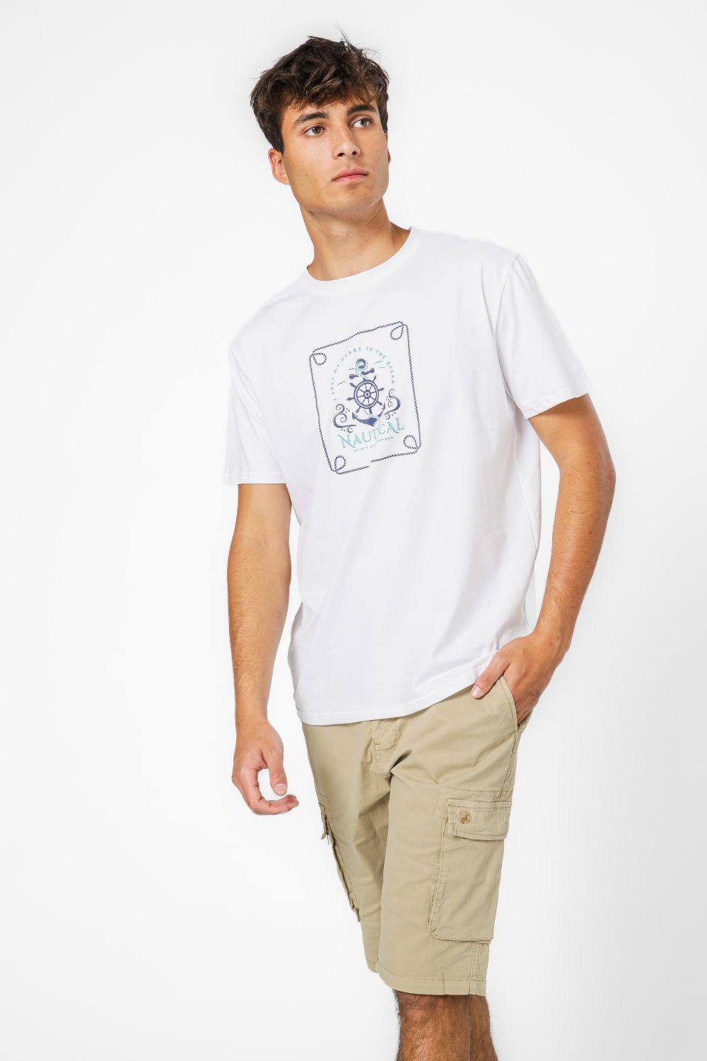 טישירט קצרה לגברים